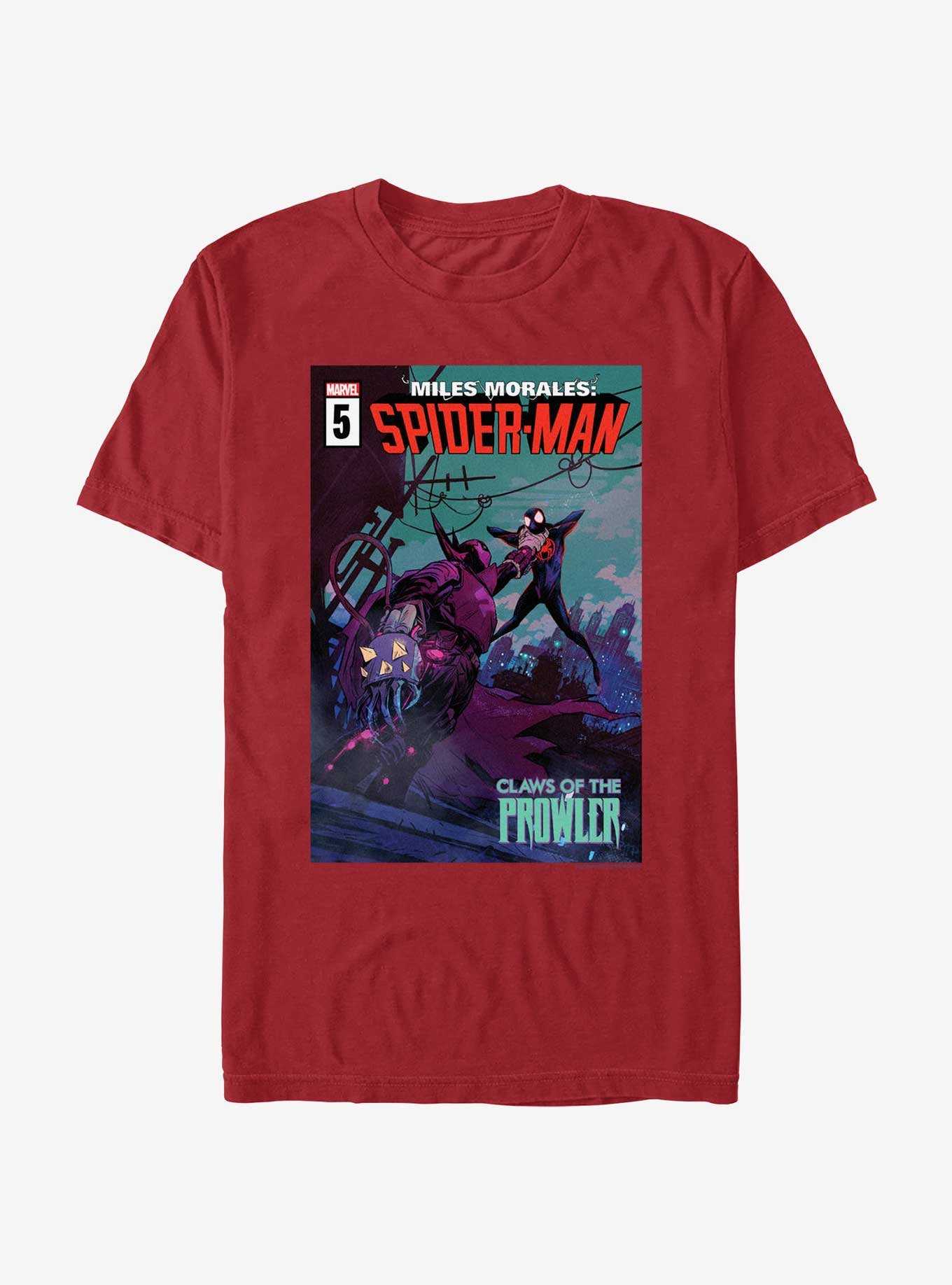 Marvel Spider-Man Claws Of The Prowler Poster T-Shirt, , hi-res