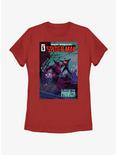 Marvel Spider-Man Claws Of The Prowler Poster Womens T-Shirt, RED, hi-res