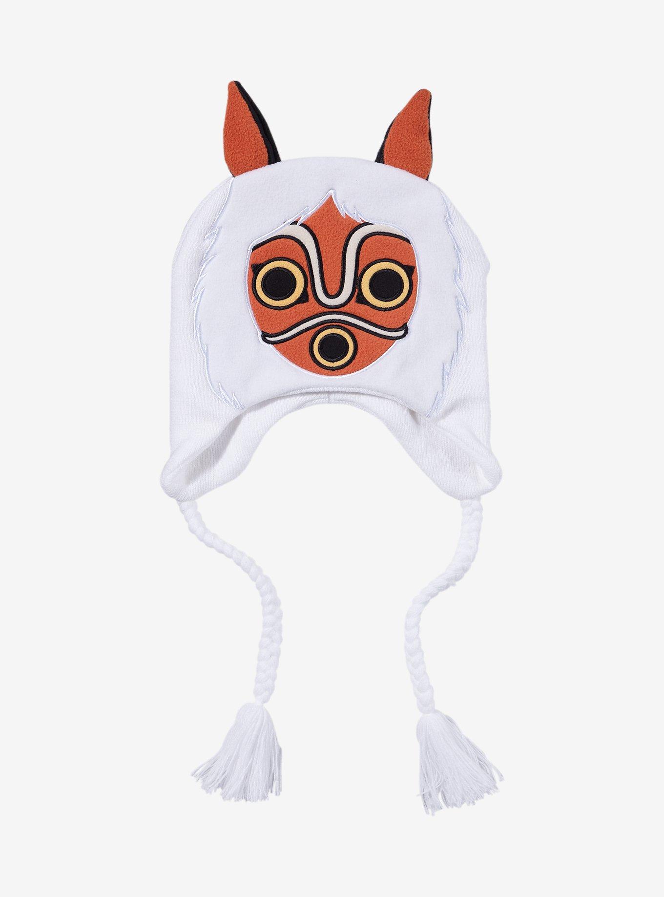 Studio Ghibli&reg; Princess Mononoke San Mask Tassel Beanie, , hi-res