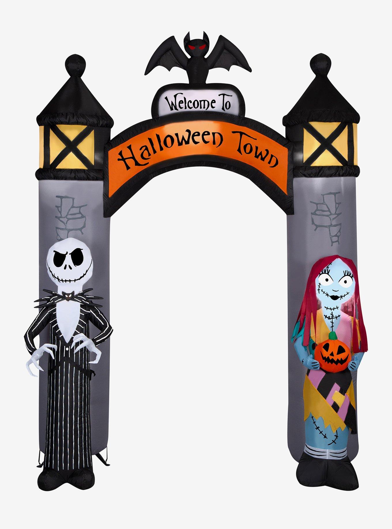 Disney Nightmare Before Christmas Welcome to Halloween Town Airblown, , hi-res