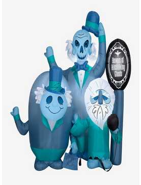 Disney Haunted Mansion Beware of Hitchhiking Ghosts Airblown, , hi-res