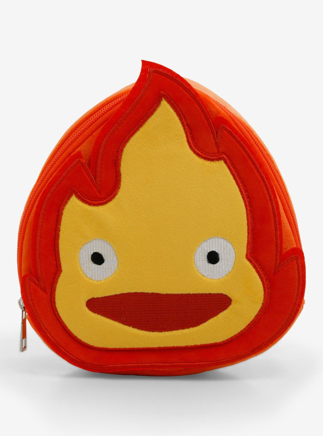 Studio Ghibli Howl's Moving Castle Calcifer Makeup Bag, , hi-res