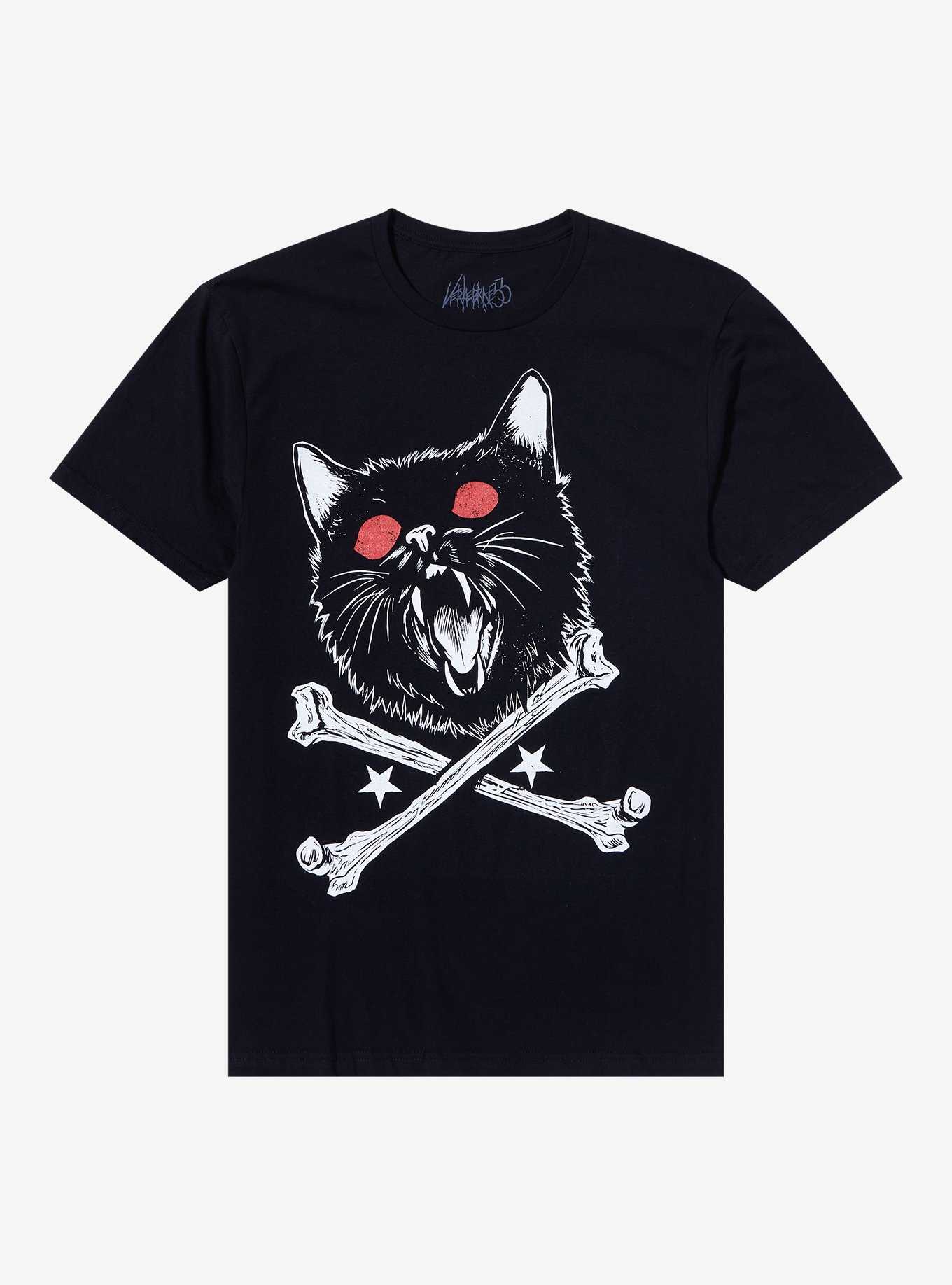 Demon Cat T-Shirt By Vertebrae33, , hi-res