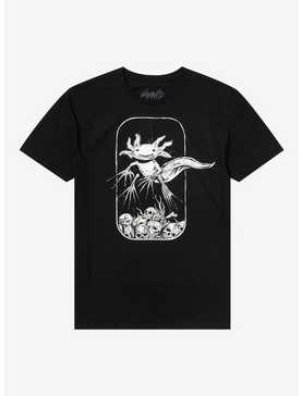 Evil Axolotl T-Shirt By Vertebrae33, , hi-res