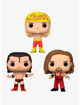 Funko Pop! WWE Hogan & The Outsiders Vinyl Figure Set, , hi-res