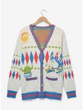 Her Universe Disney Pixar Toy Story Isometric Women's Cardigan — BoxLunch Exclusive, OFF WHITE, hi-res