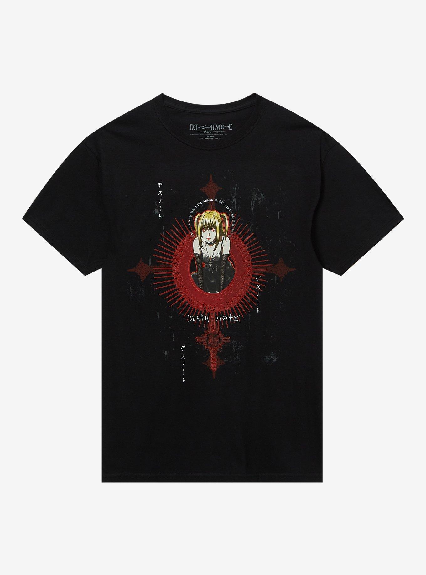 death note shirt hot topic