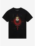 Death Note Misa Amane Red Symbol T-Shirt, BLACK, hi-res