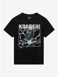 Naruto Shippuden Kakashi Lightning T-Shirt, BLACK, hi-res