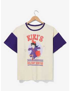 Studio Ghibli Kiki's Delivery Service Color Block Sleeve T-Shirt — BoxLunch Exclusive, , hi-res