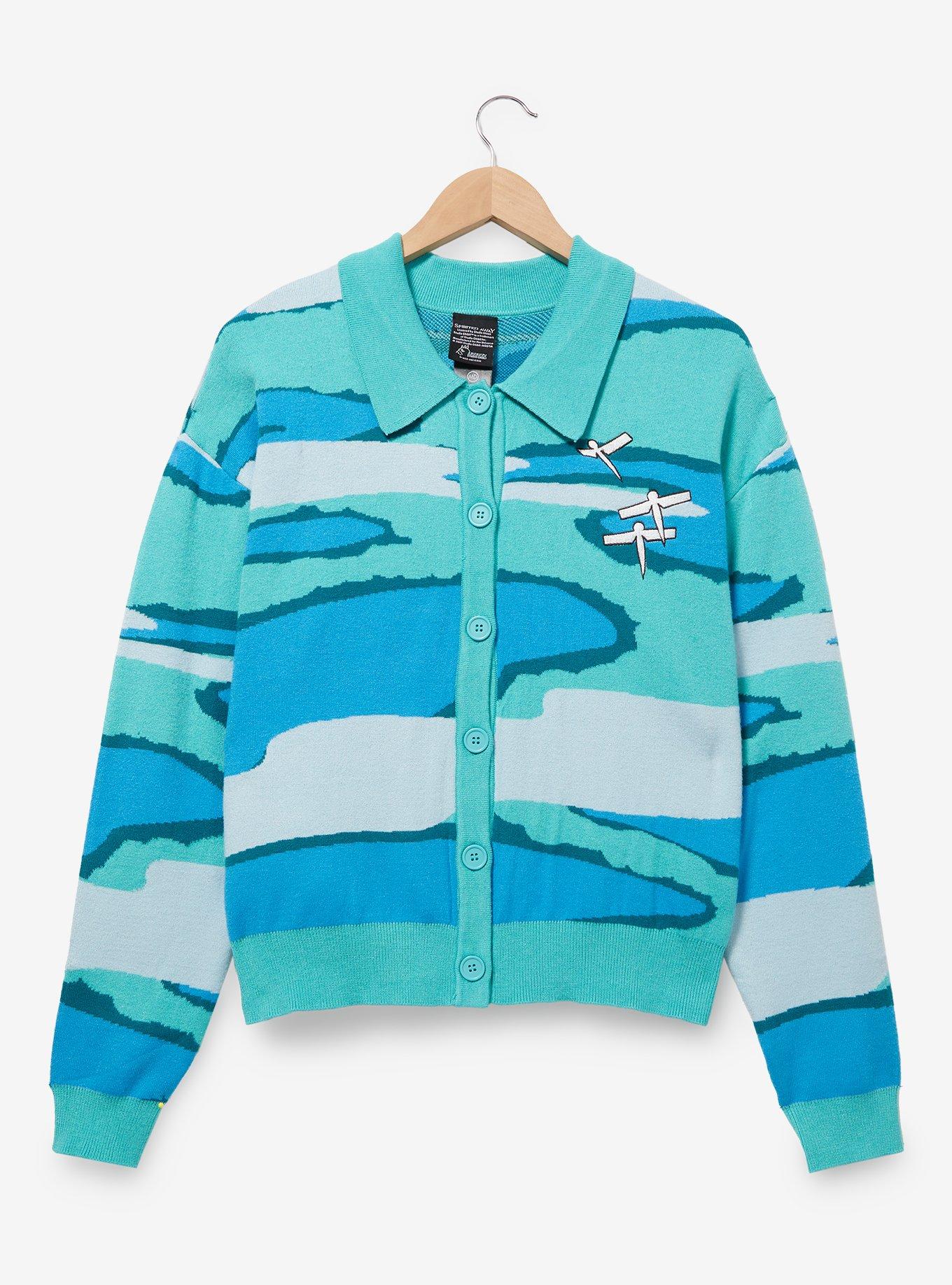 Studio Ghibli Spirited Away Chihiro & Haku Scenic Cardigan - BoxLunch Exclusive, , hi-res