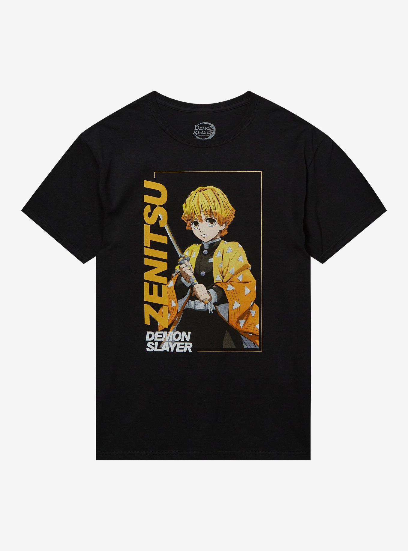 Em promoção! Verão T-shirt Demon Slayer Anime Camisetas De Desenhos  Animados Agatsuma Zenitsu Imprimir T-shirt Ulzzang Harajuku Tshirt Kimetsu  Não Yaiba Camisas