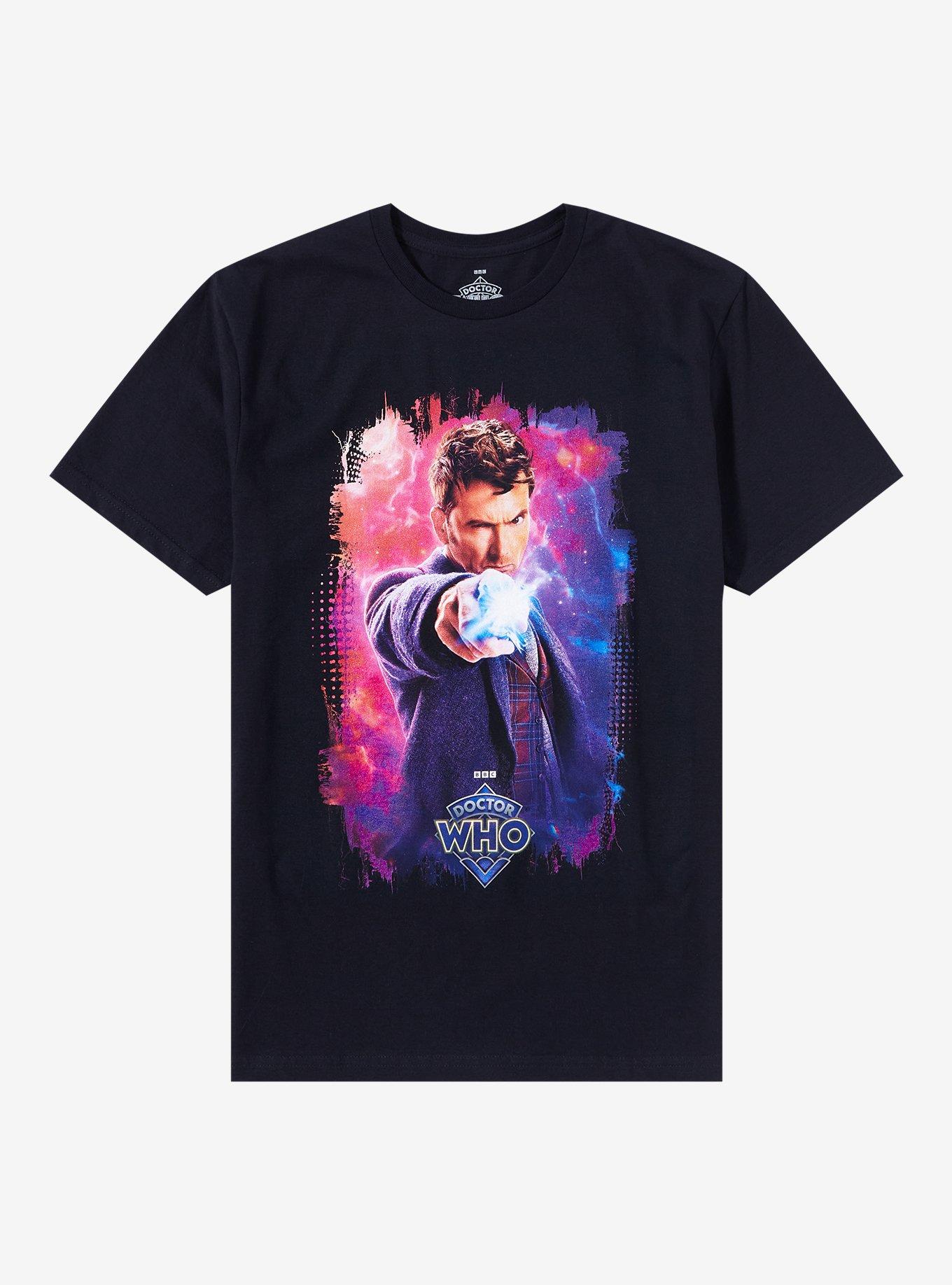 Doctor Who The Fourteenth Doctor Poster T-Shirt, BLACK, hi-res