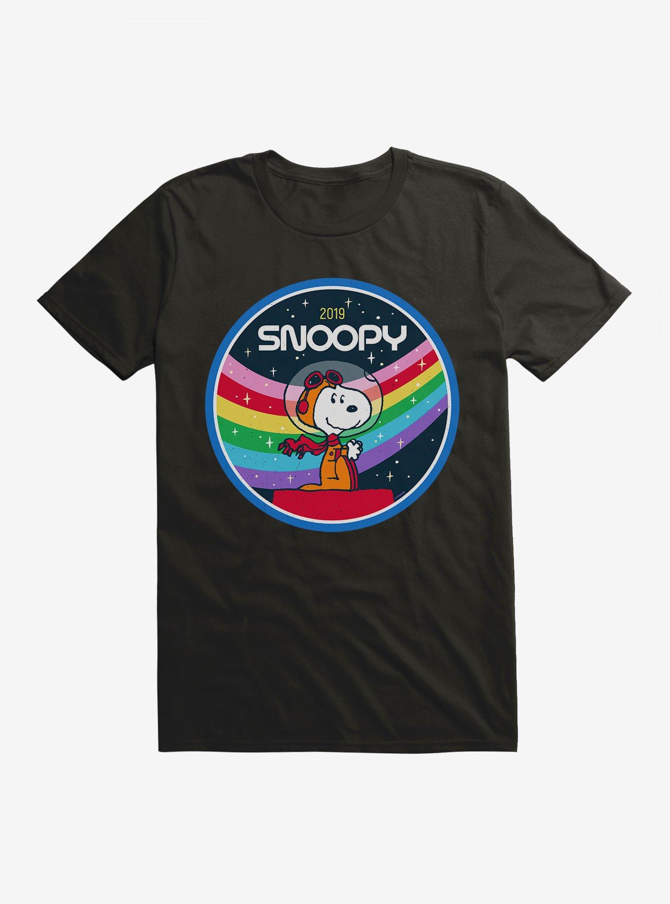 Peanuts Rainbow Space Snoopy T-Shirt, , hi-res