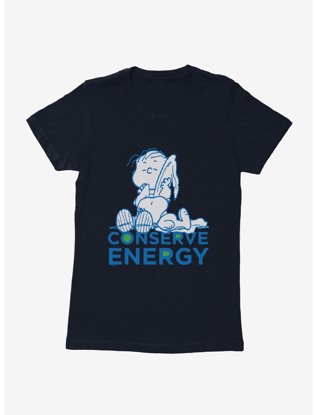 Peanuts Conserve Energy Womens T-Shirt, , hi-res