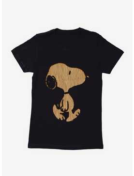 Peanuts Snoopy Stencil Womens T-Shirt, , hi-res