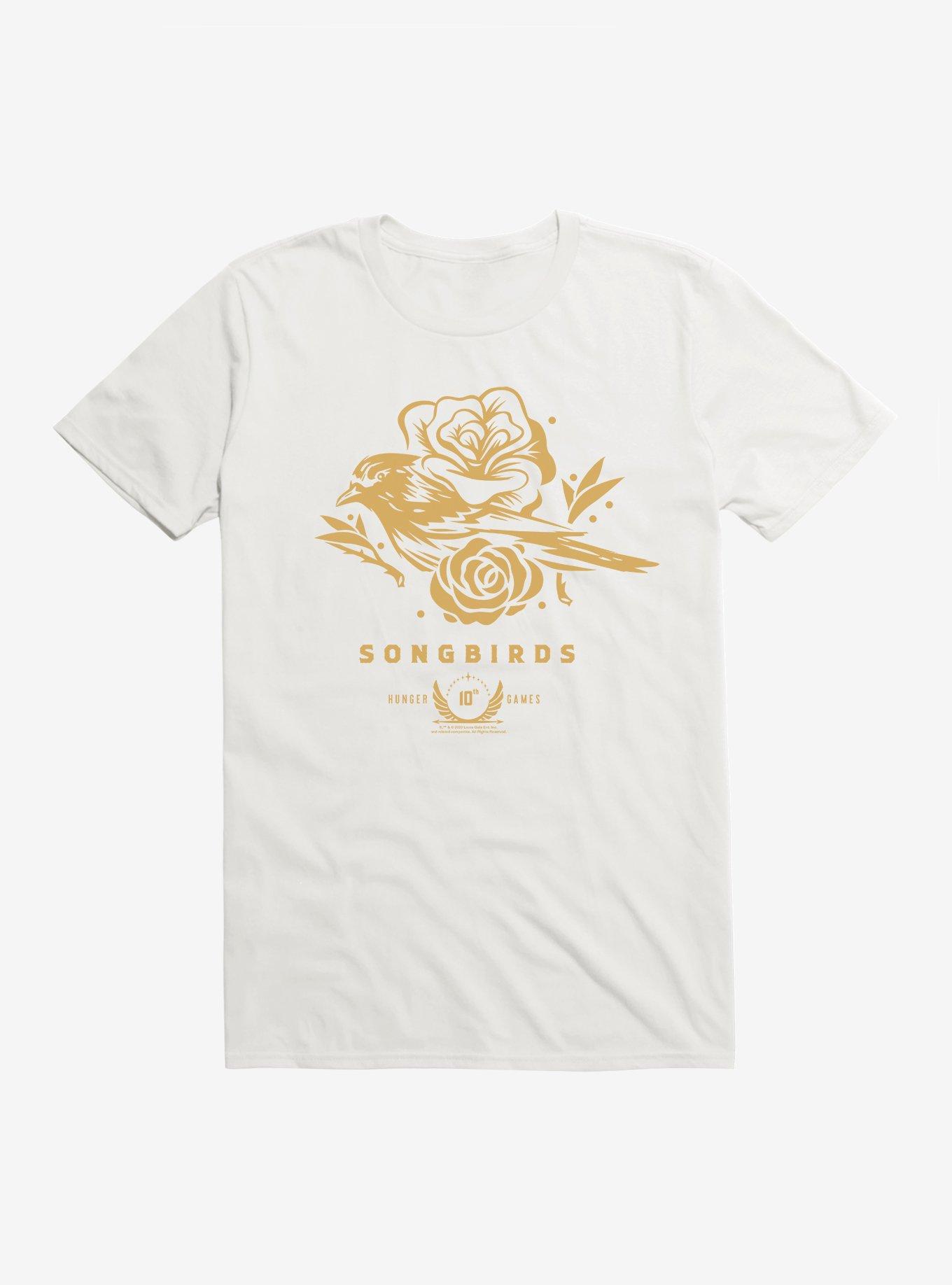 Hunger Games: The Ballad Of Songbirds And Snakes Songbirds 10th Hunger Games T-Shirt, WHITE, hi-res