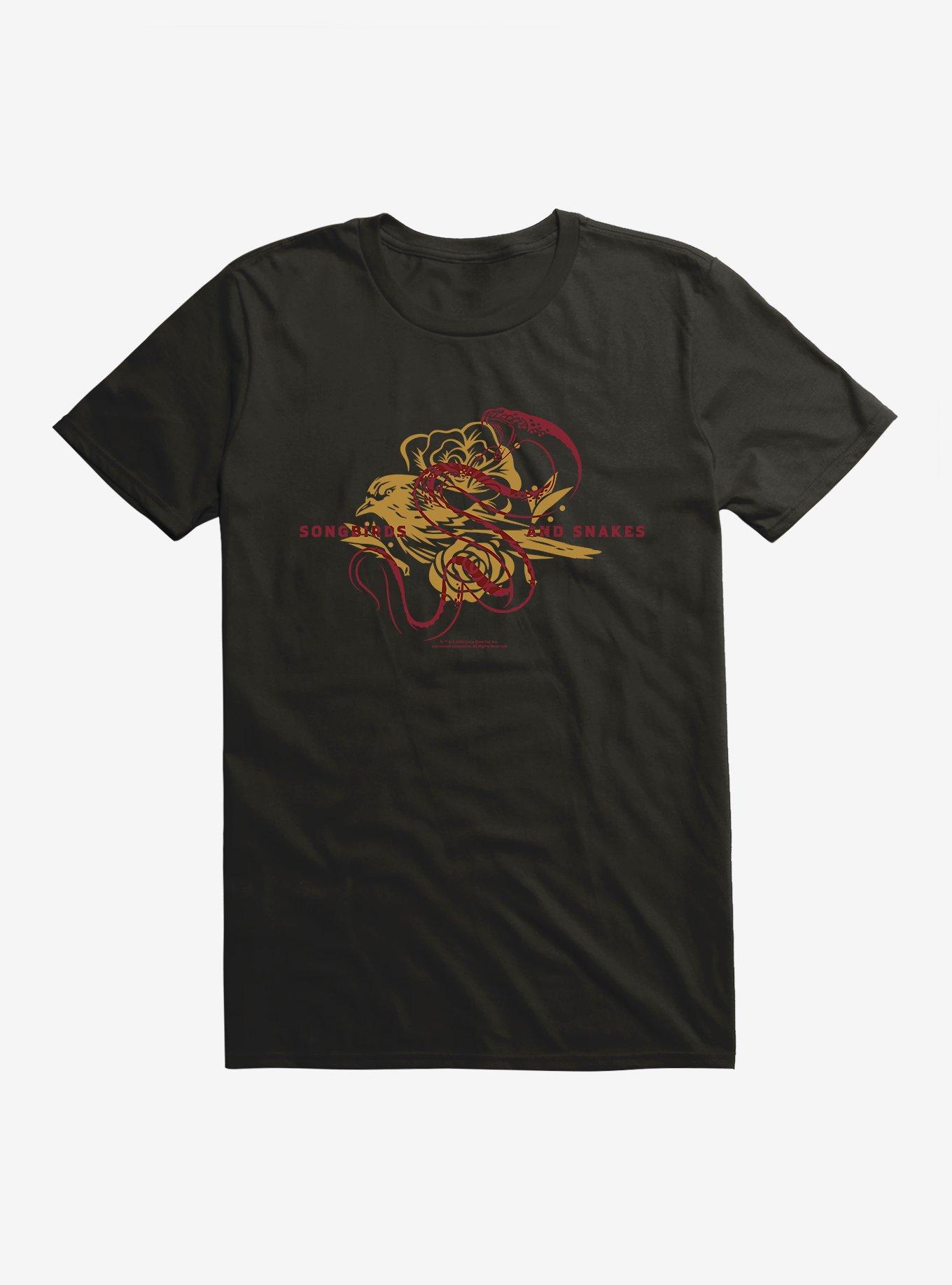 Hunger Games: The Ballad Of Songbirds And Snakes Songbrids And Snakes Logo T-Shirt, BLACK, hi-res