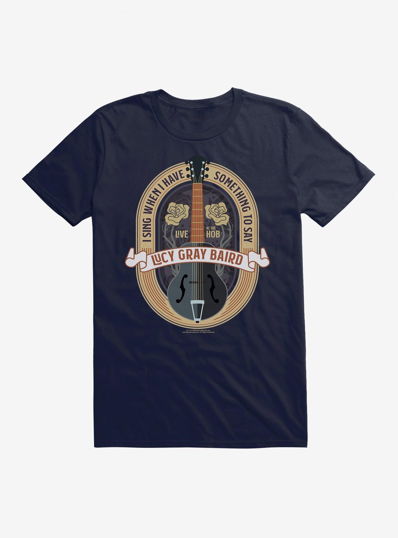 Hunger Games: The Ballad Of Songbirds And Snakes Lucy Gray Baird I Sing T-Shirt, NAVY, hi-res