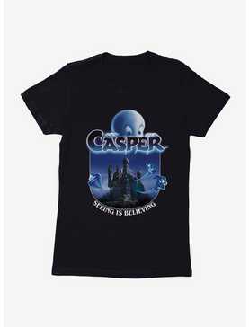 Casper Film Castle Poster Womens T-Shirt, , hi-res