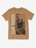 Kane Brown Portrait Boyfriend Fit Girls T-Shirt, OLD GOLD, hi-res