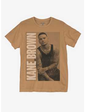 Kane Brown Portrait Boyfriend Fit Girls T-Shirt, , hi-res
