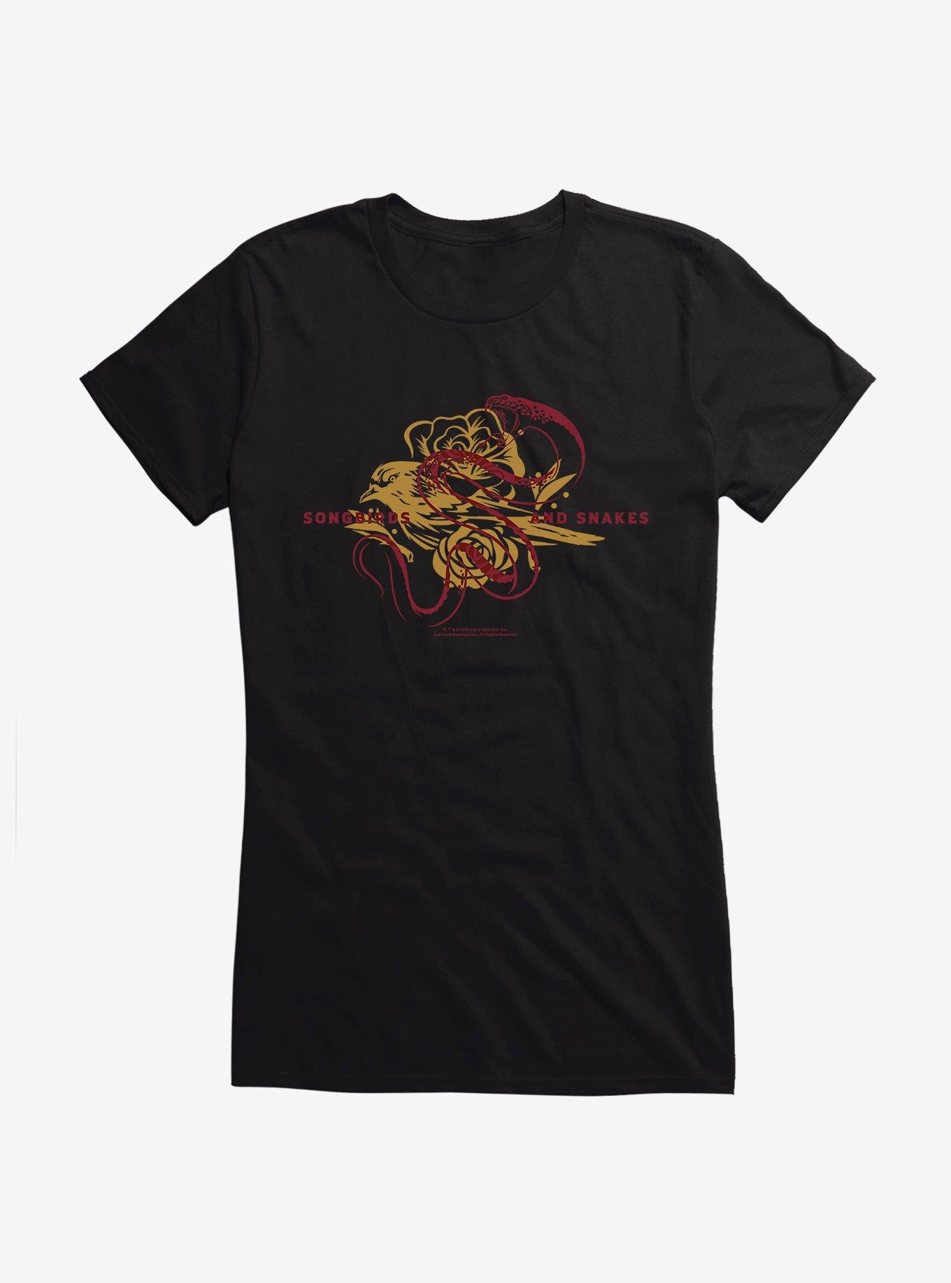 Hunger Games: The Ballad Of Songbirds And Snakes Songbrids And Snakes Logo Girls T-Shirt, , hi-res