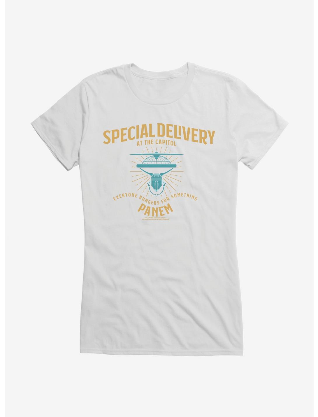 Hunger Games: The Ballad Of Songbirds And Snakes Drone Special Delivery Girls T-Shirt, , hi-res