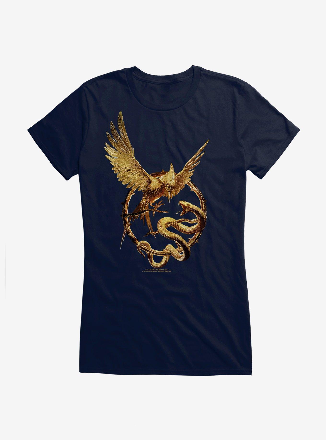 Hunger Games: The Ballad Of Songbirds And Snakes Girls T-Shirt, NAVY, hi-res
