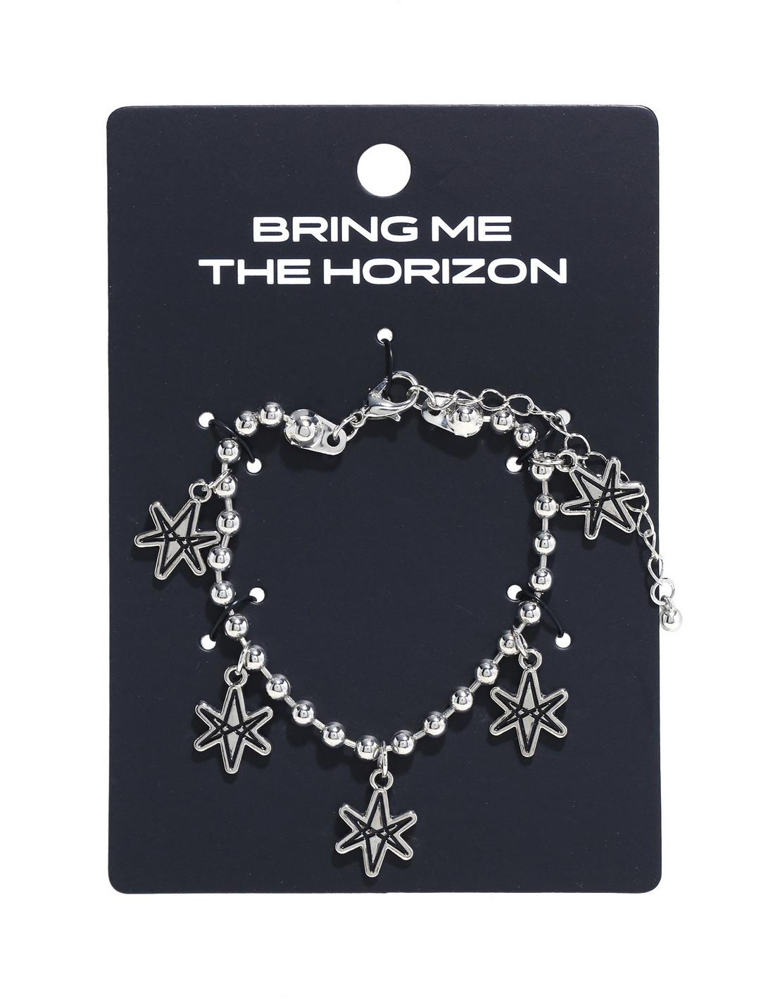 Bring Me The Horizon Unicursal Hexagram Charm Bracelet, , hi-res