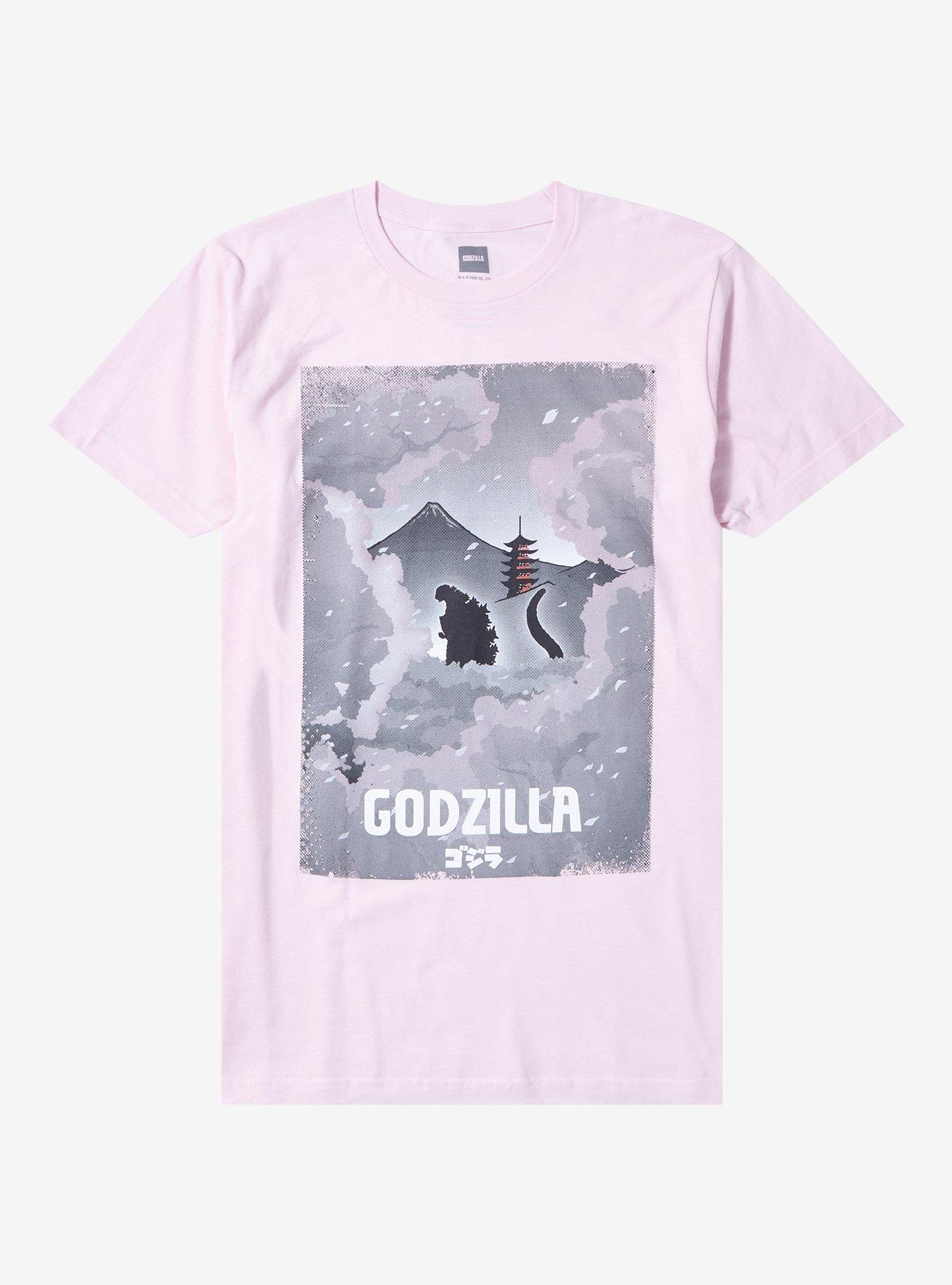 Godzilla Cherry Blossom T-Shirt