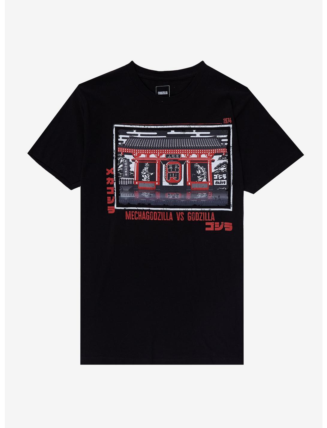 Godzilla Vs Mechagodzilla T-Shirt, BLACK, hi-res