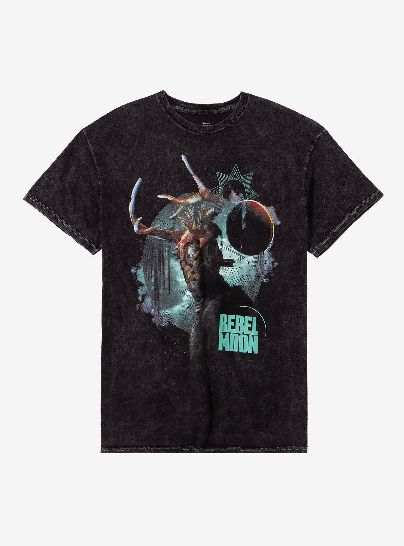 Rebel Moon Jimmy Mineral Wash T-Shirt, BLACK, hi-res