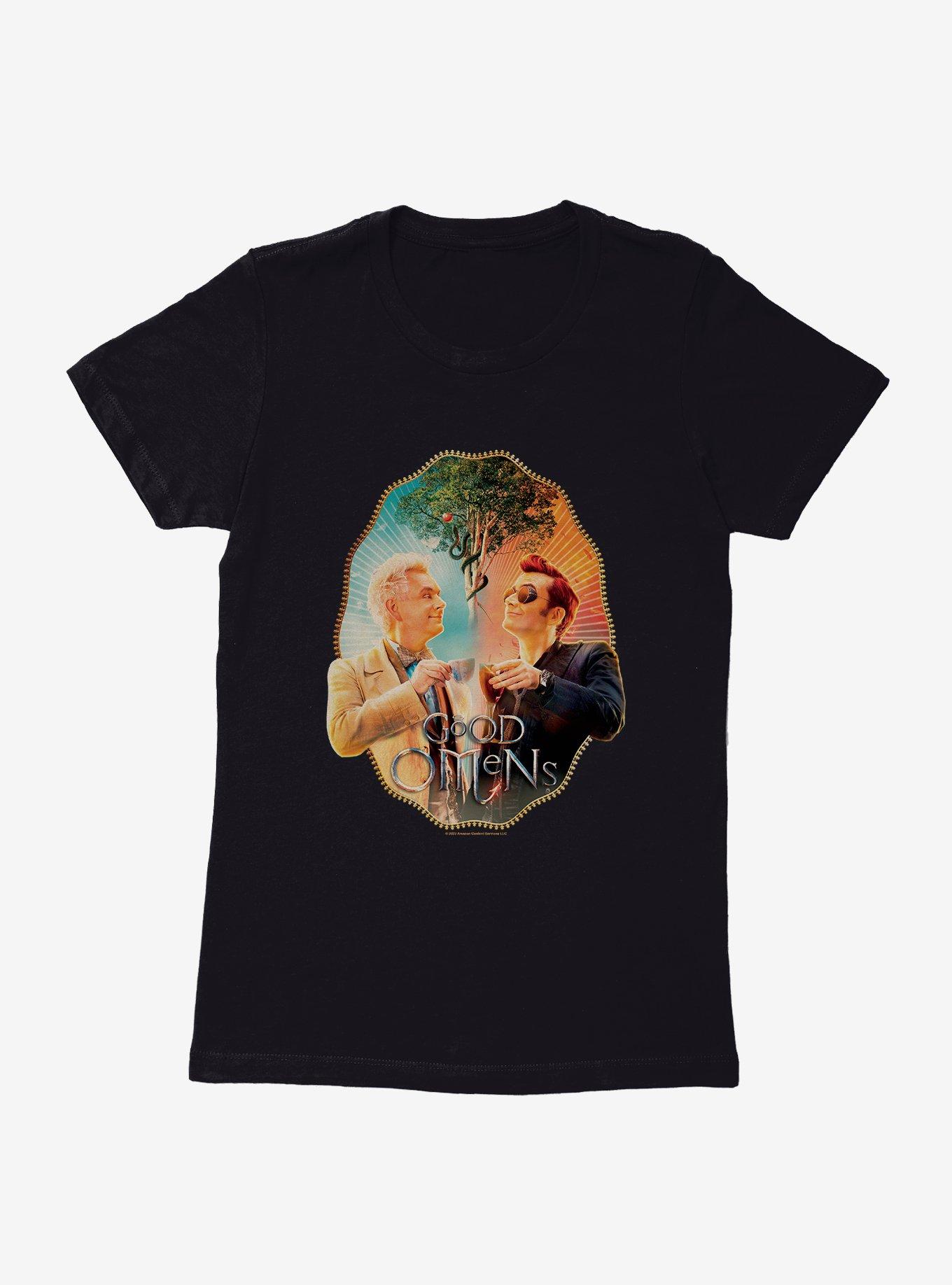 Good Omens Aziraphale & Crowley Womens T-Shirt, , hi-res