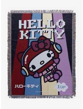 Sanrio Hello Kitty Gaming Tapestry Throw, , hi-res