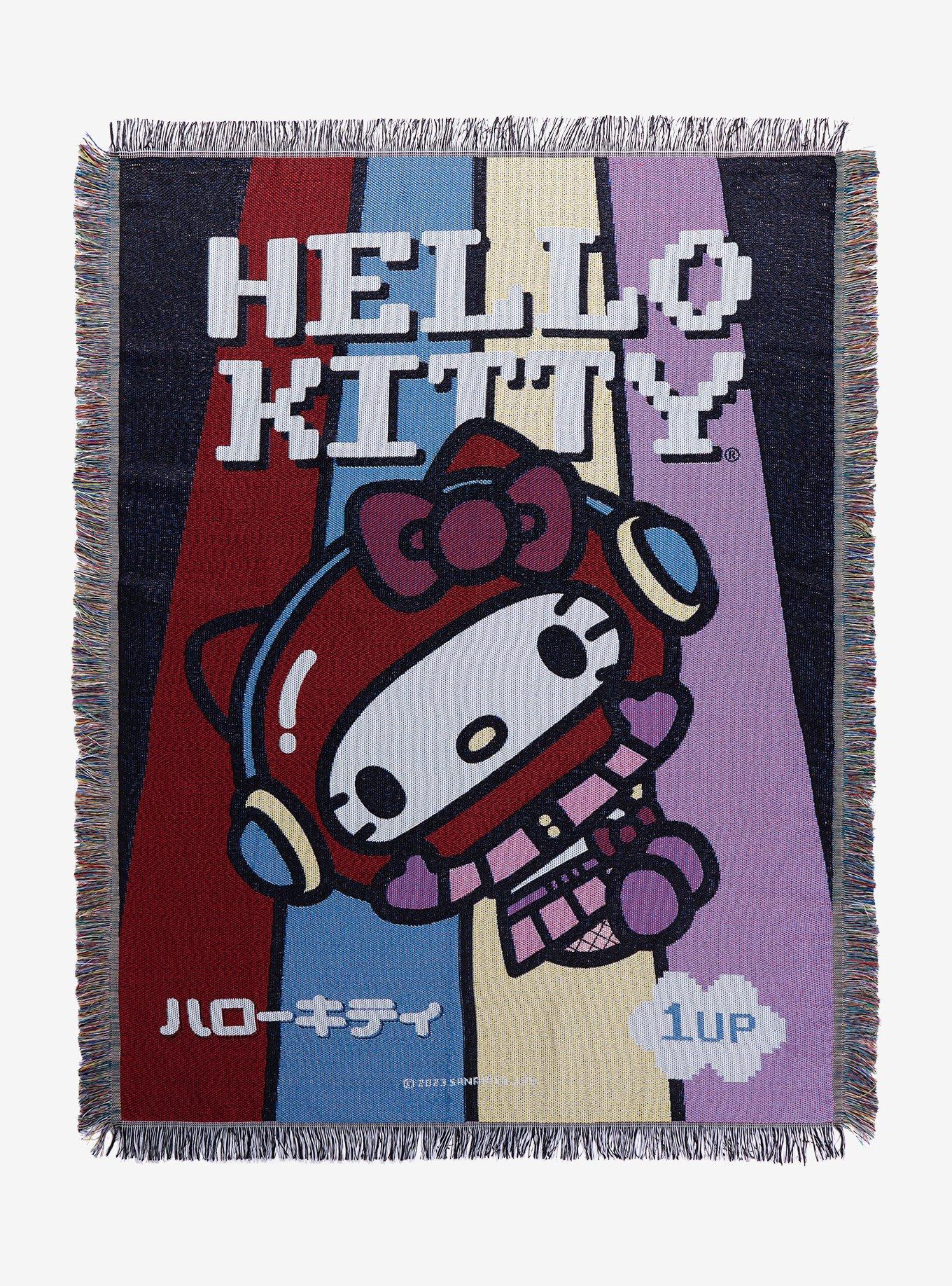 Sanrio Hello Kitty Gaming Tapestry Throw