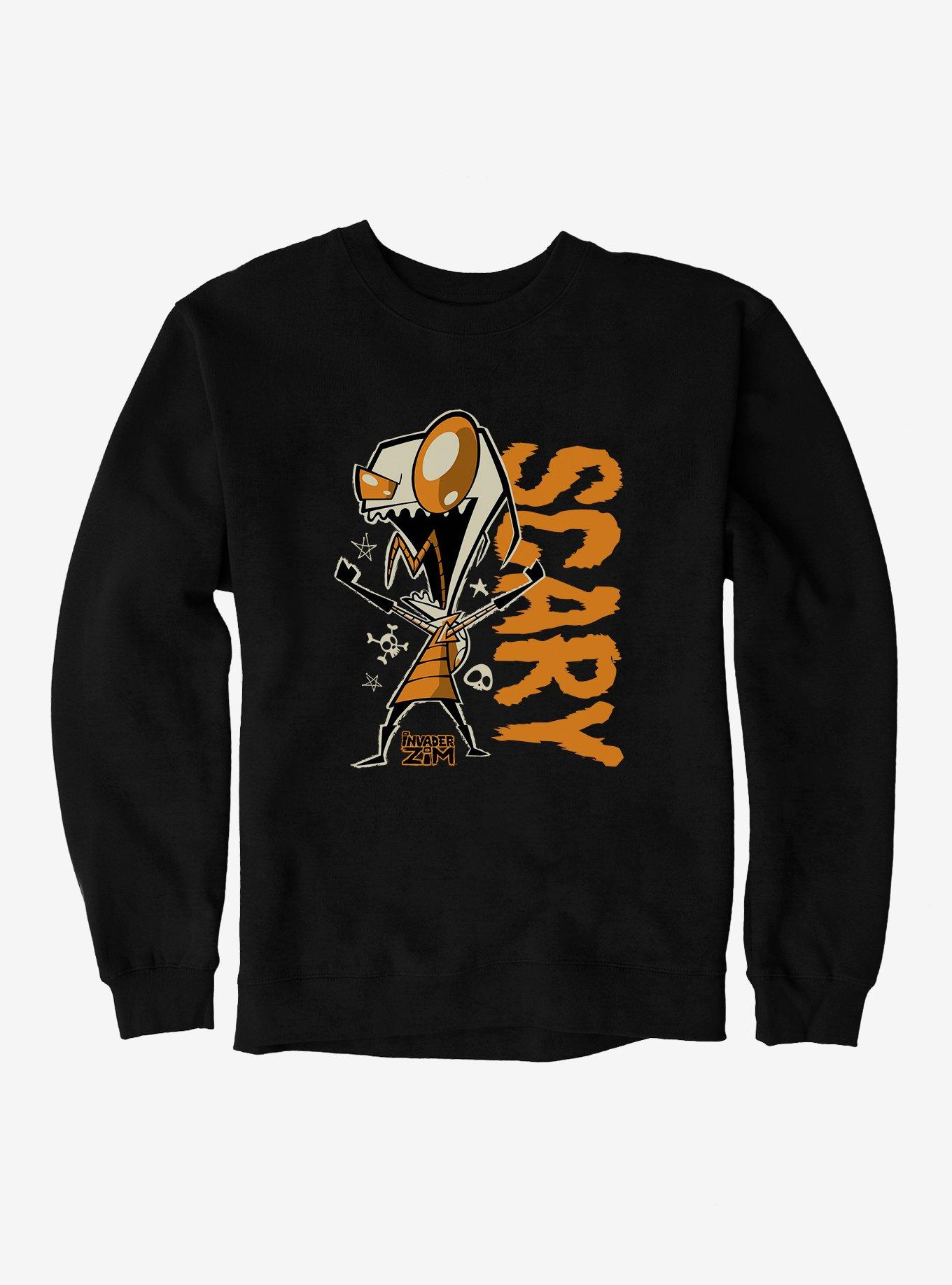 Invader Zim Scary Zim Sweatshirt, , hi-res