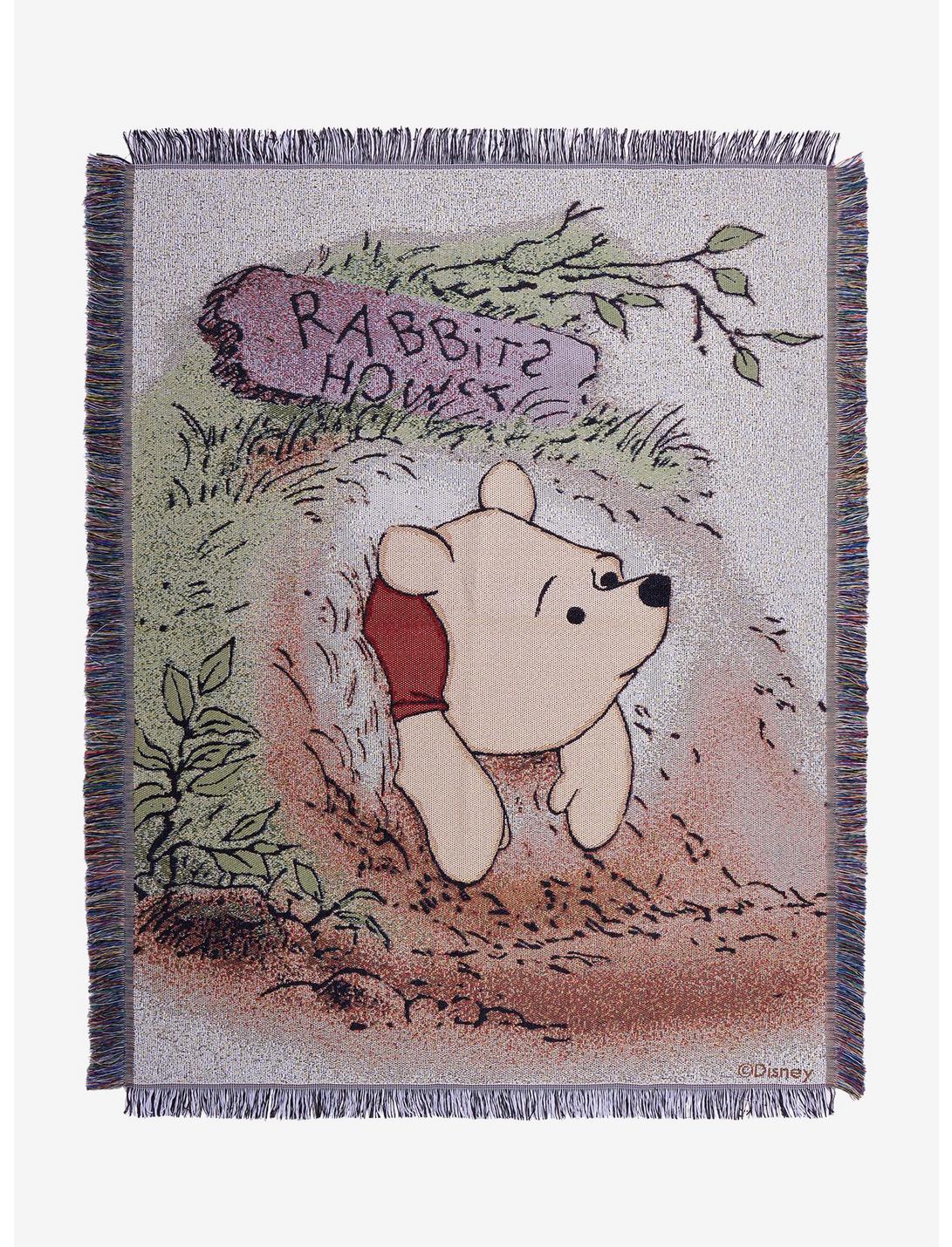 Disney Winnie the Pooh Stuck Tapestry Throw, , hi-res