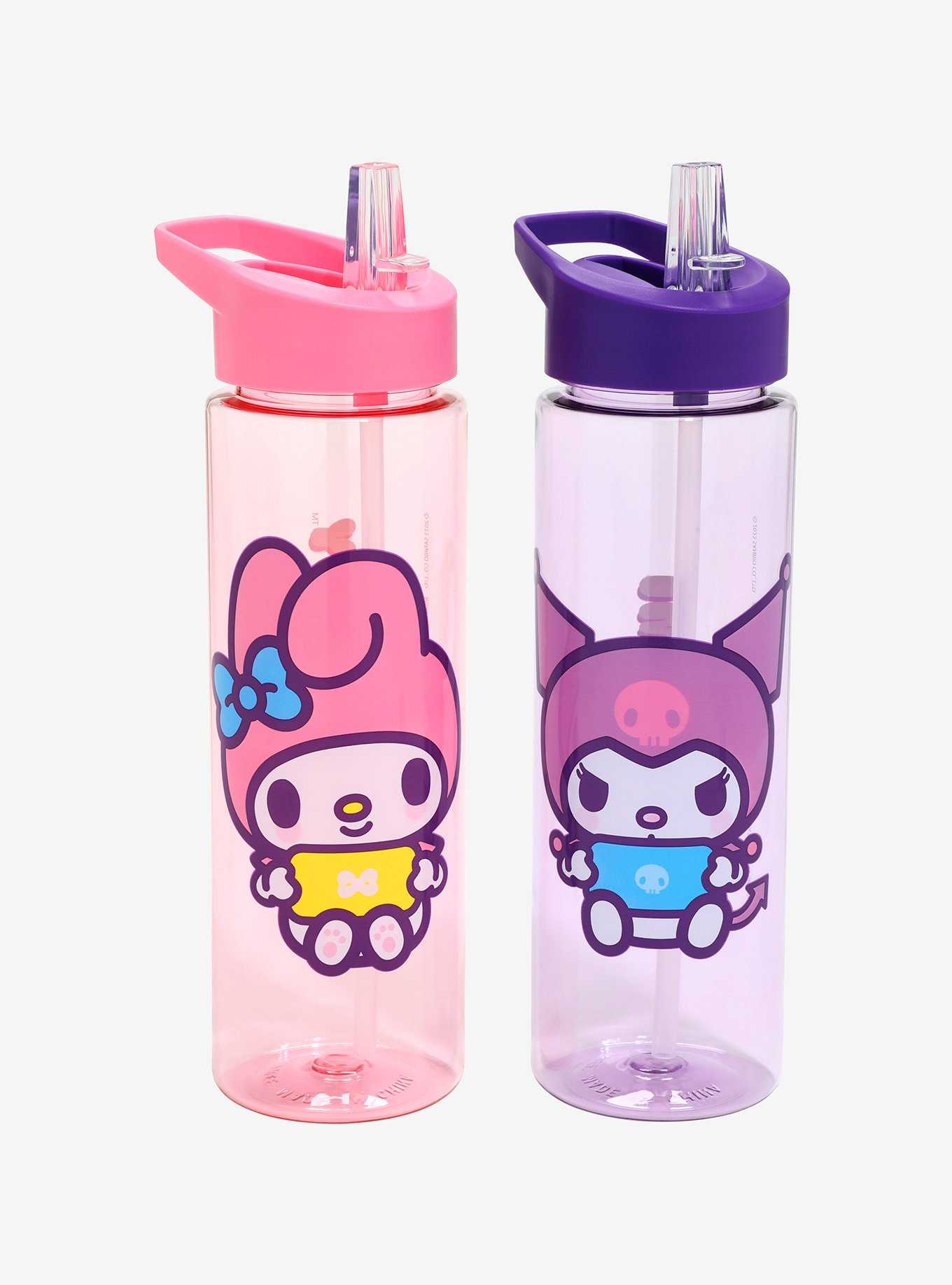 Sanrio My Melody and Kuromi Water Bottle Set, , hi-res