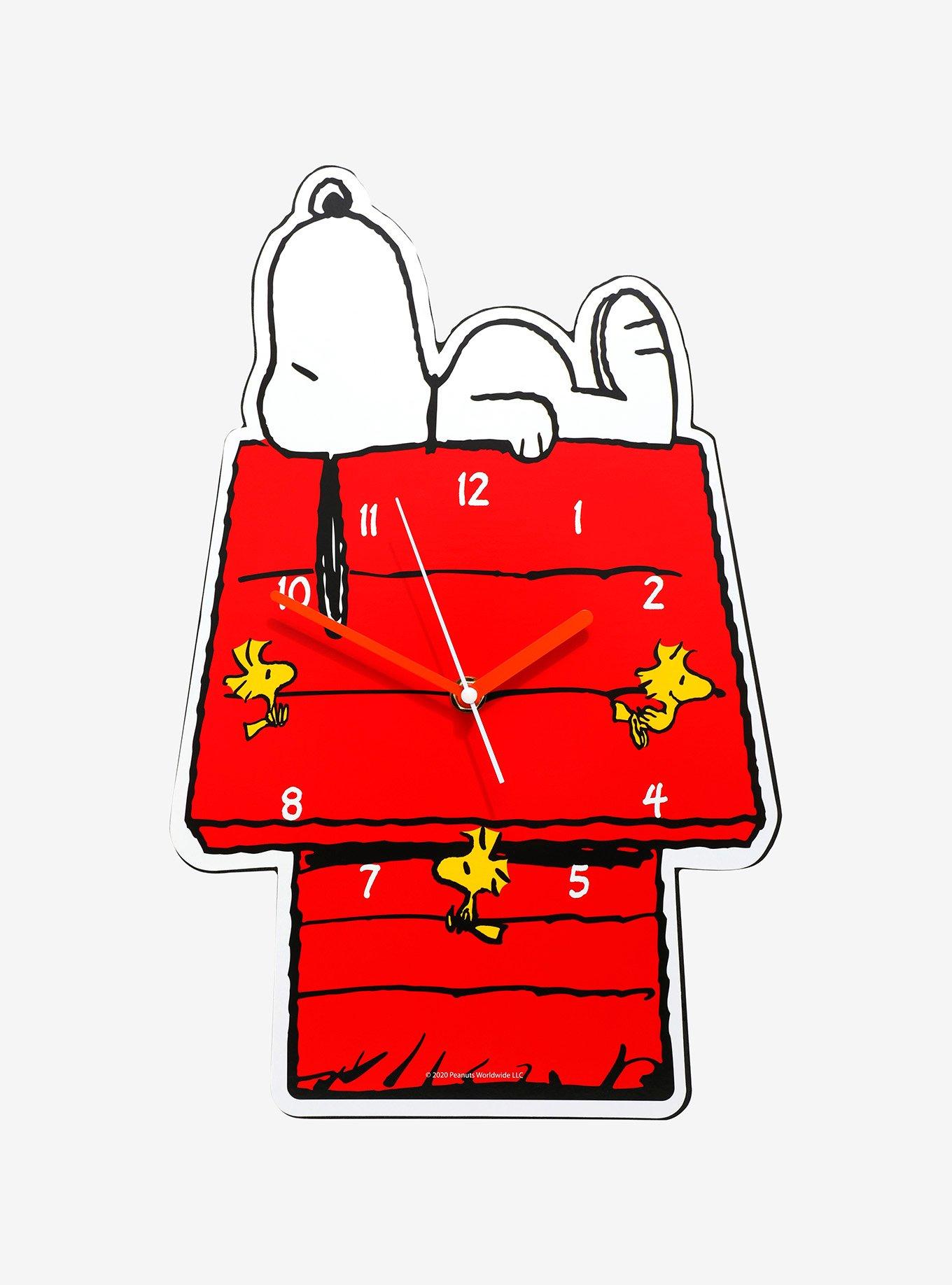 Peanuts Snoopy House Clock, , hi-res