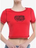 Ice Nine Kills Red Logo Girls Baby T-Shirt, RED, hi-res