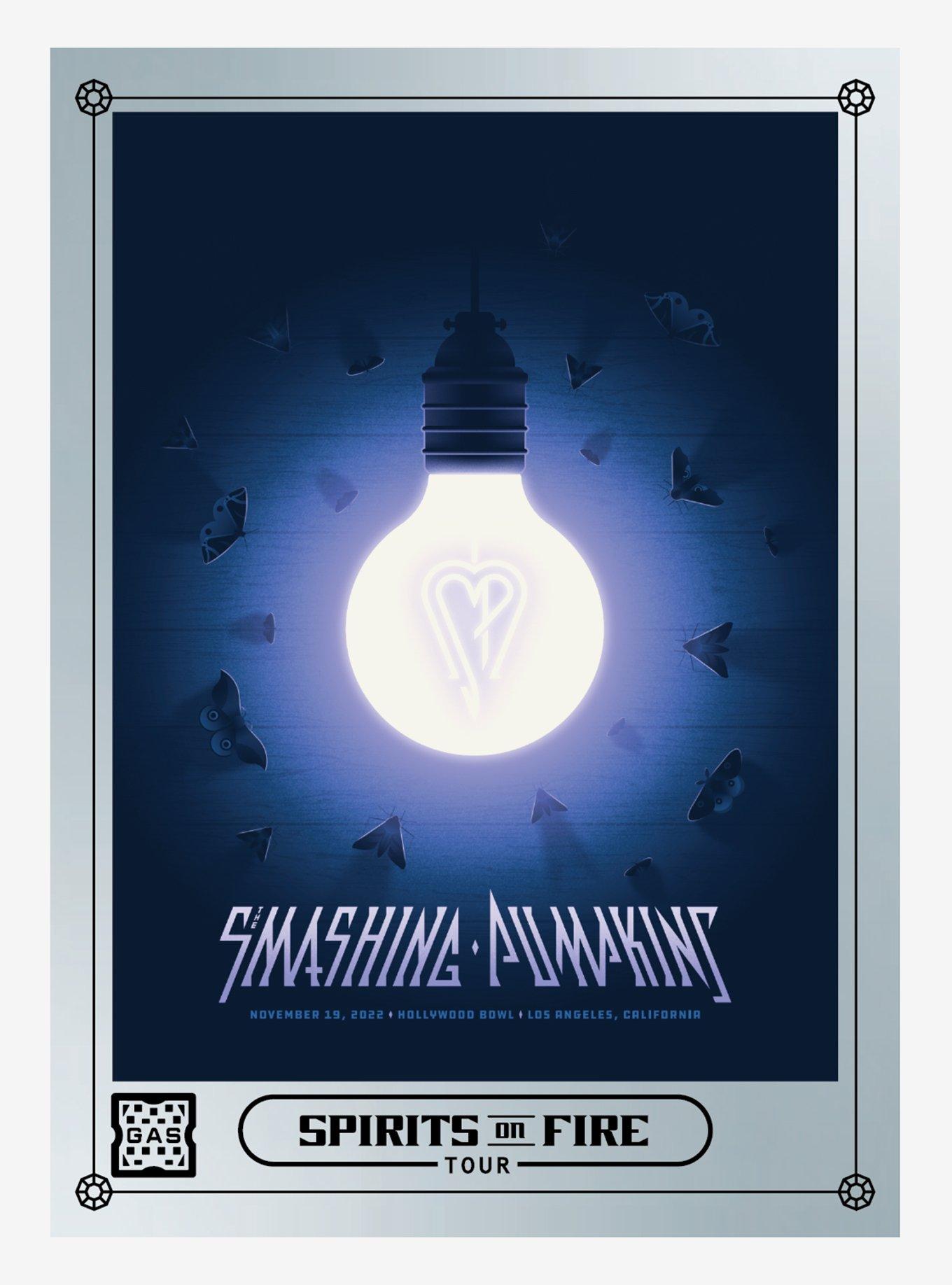 The Smashing Pumpkins Spirits On Fire 2022 Tour Hollywood Bowl Collectible Card, , hi-res