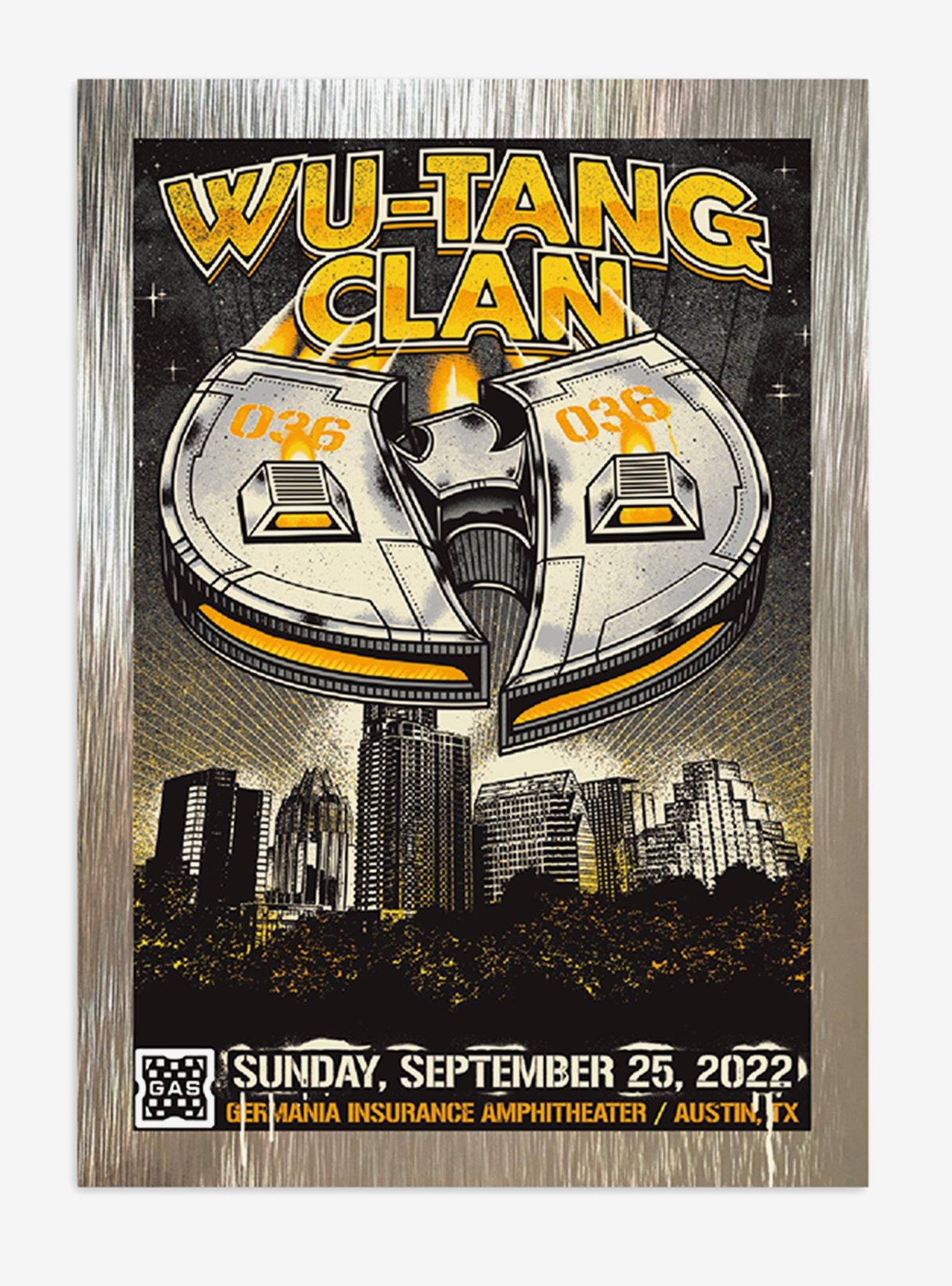 Wu-Tang Clan N.Y. State Of Mind 2022 Tour September 25 Collectible Card, , hi-res