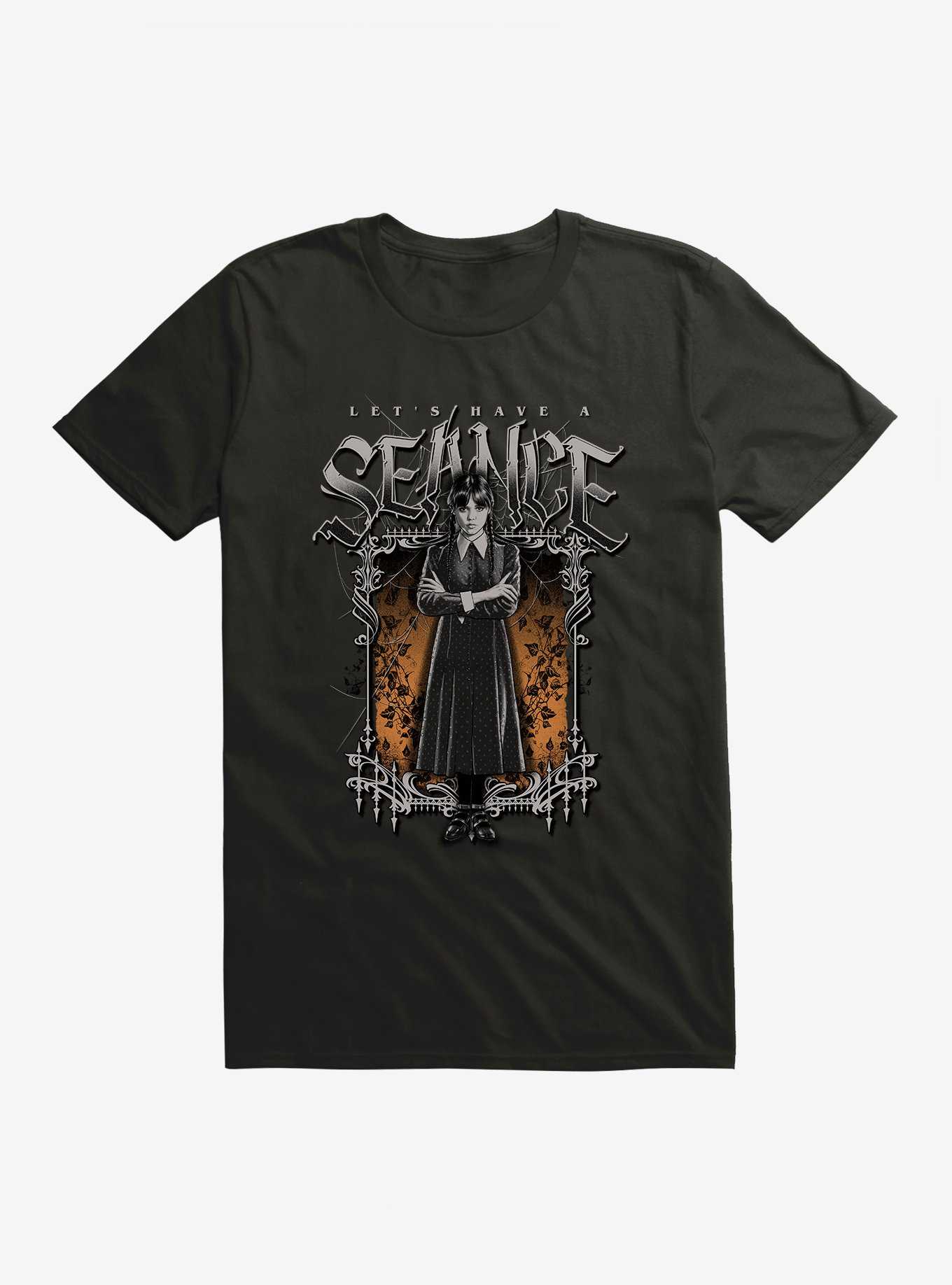 Wednesday Let's Have A Seance T-Shirt, , hi-res