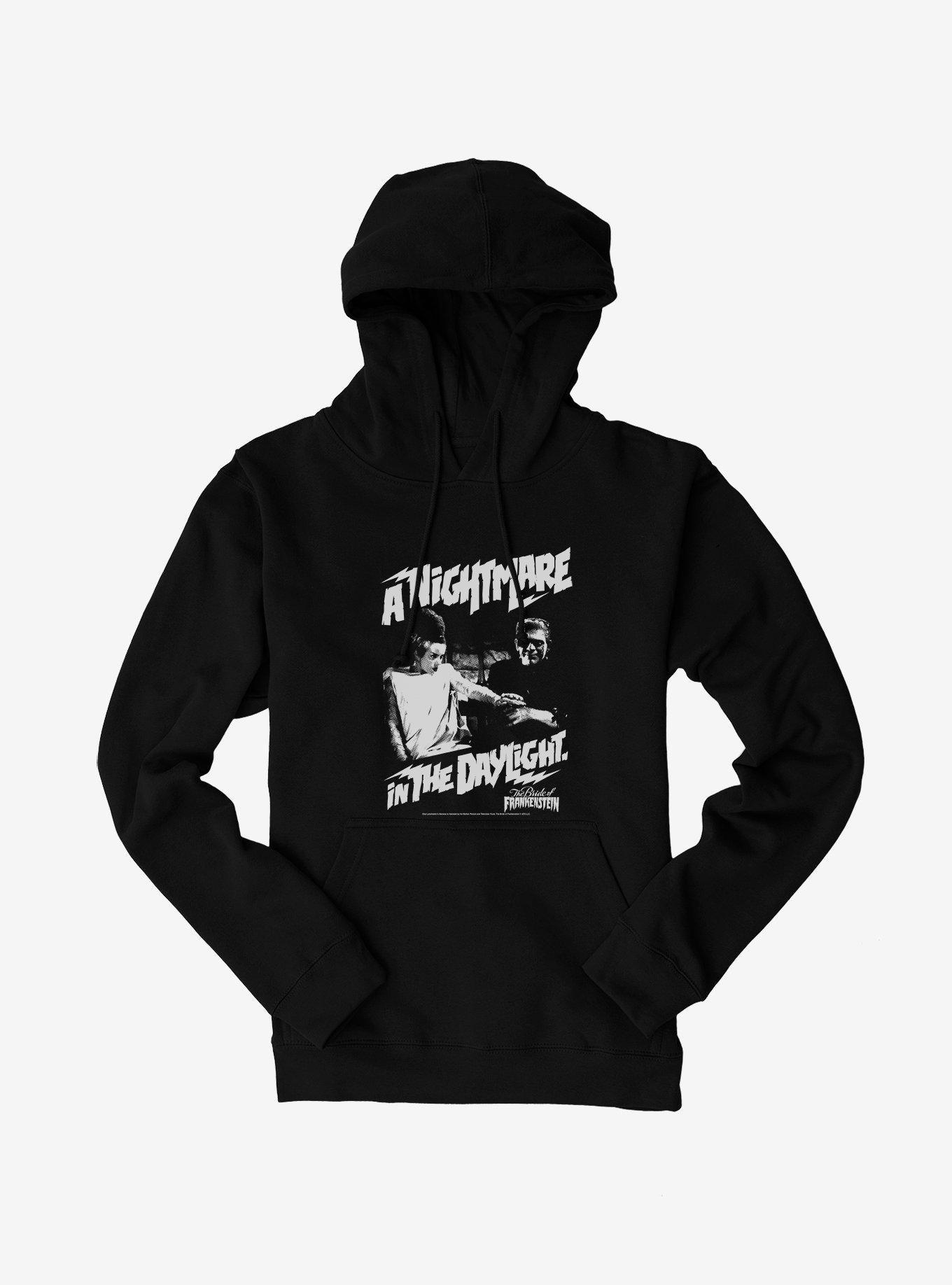 The Bride Of Frankenstein A Nightmare In The Daylight Hoodie, BLACK, hi-res