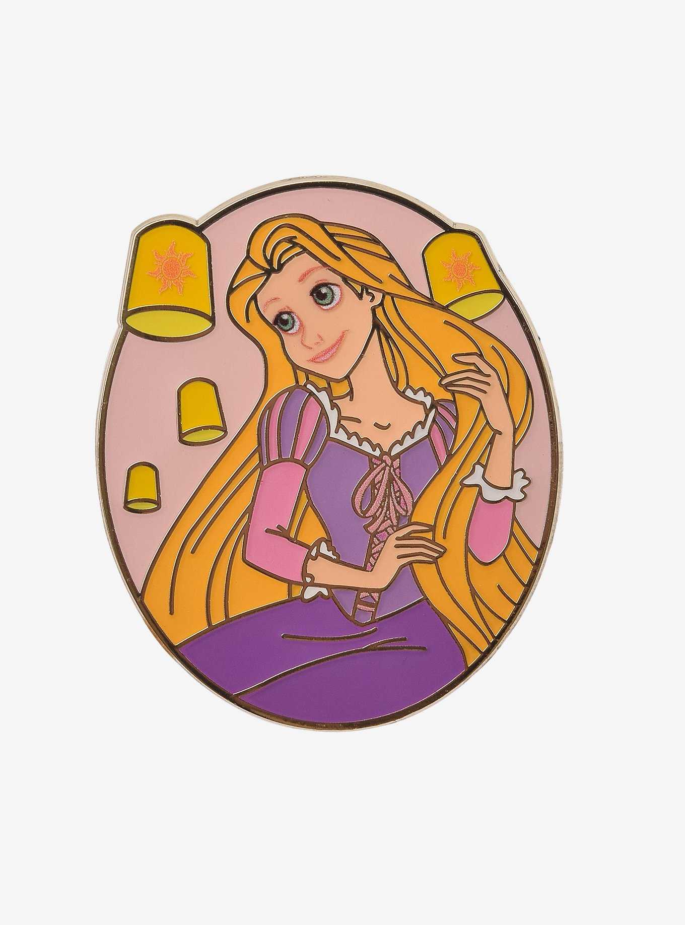 Disney Tangled Rapunzel Lantern Enamel Pin — BoxLunch Exclusive, , hi-res