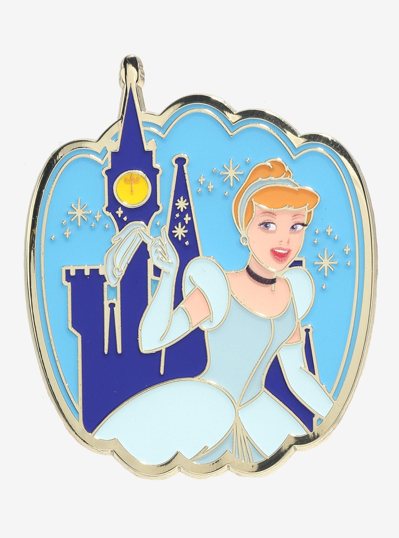 Disney Cinderella Castle Portrait Enamel Pin