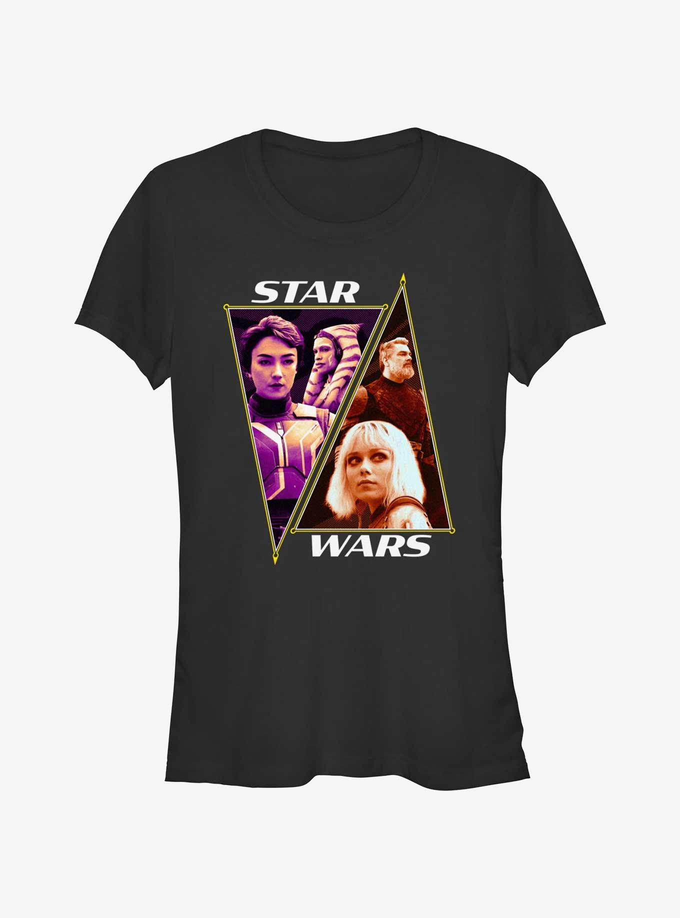 Star Wars Ahsoka The Good Vs The Bad Girls T-Shirt, BLACK, hi-res