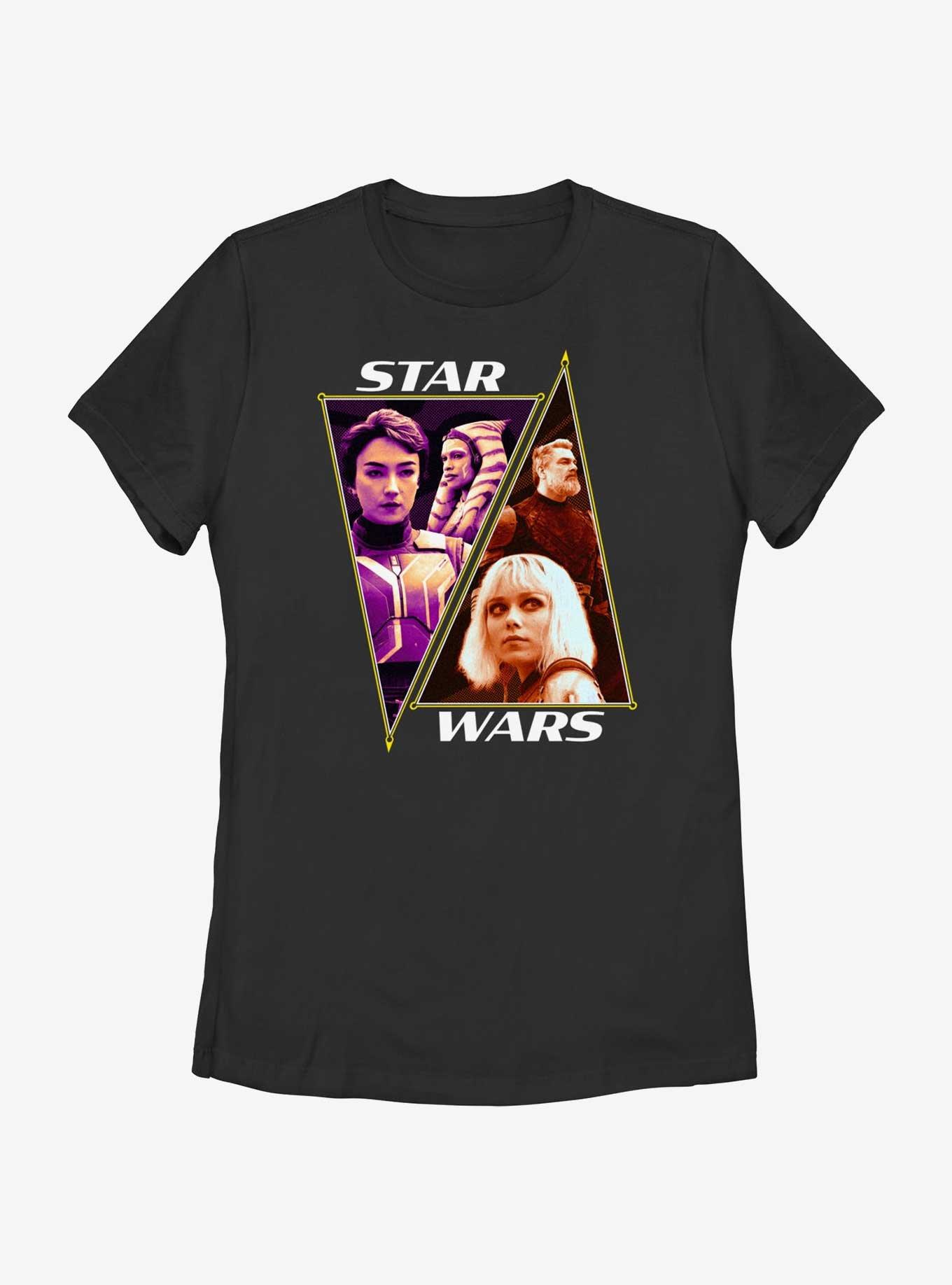 Star Wars Ahsoka The Good Vs The Bad Womens T-Shirt, BLACK, hi-res