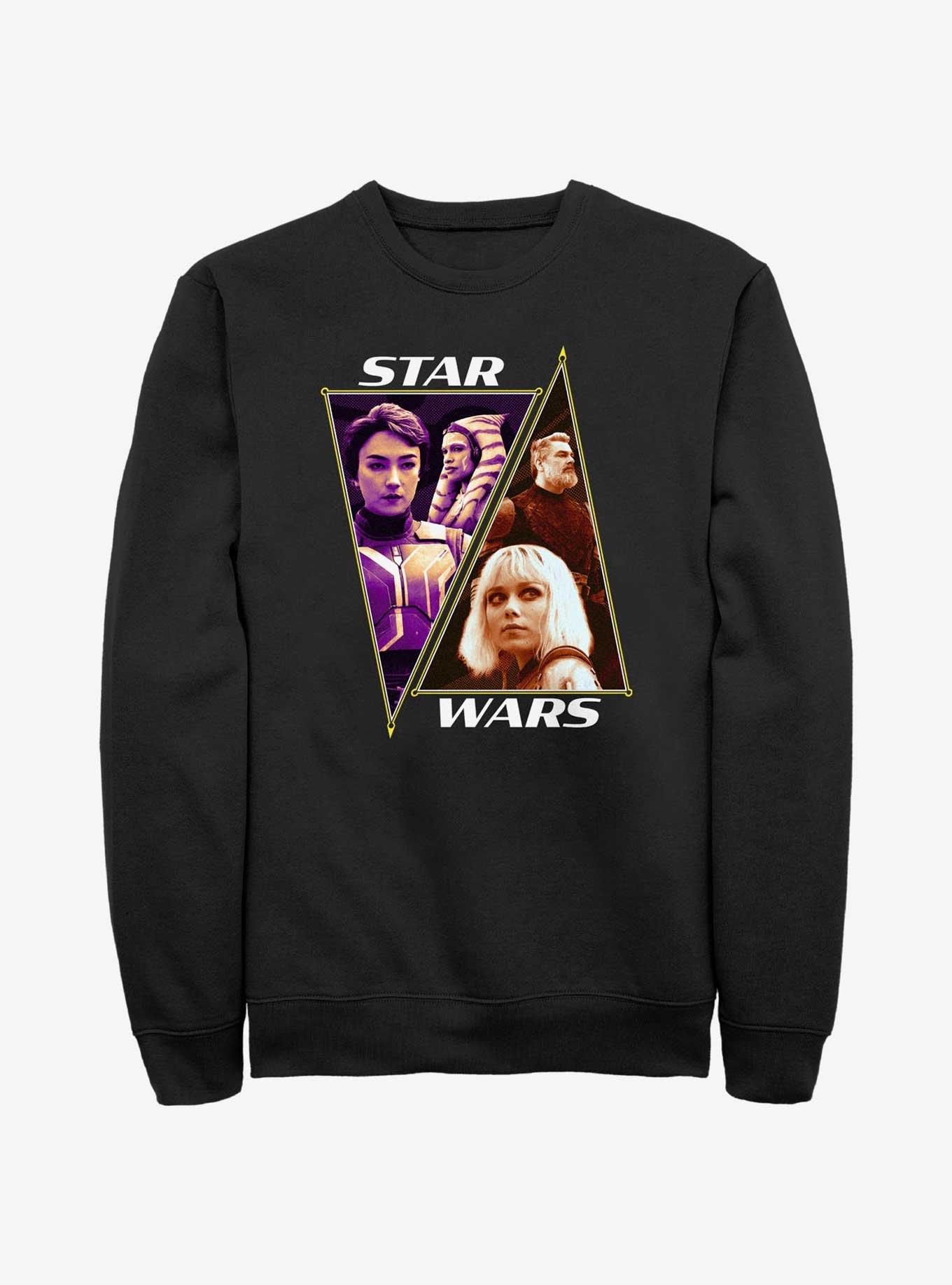 Star Wars Ahsoka The Good Vs The Bad Sweatshirt, BLACK, hi-res